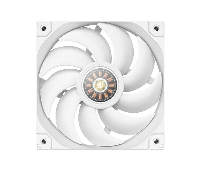 DeepCool FL12 White 120mm Unique ARGB Fans, Low Noise, 4-pin PWM, Fluid Dynamic Bearing, Addressable RGB LED DeepCool FL12 White 120mm Unique ARGB Fans, Low Noise, 4-pin PWM, Fluid Dynamic Bearing, Addressable RGB LED